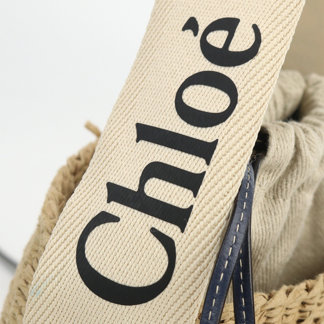 Chloe(クロエ)のクロエ  スモール バスケット ウッディ CHC22SS381 カゴバッグ レディースのバッグ(かごバッグ/ストローバッグ)の商品写真