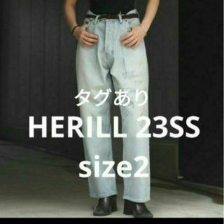 COMOLI - 【タグあり】HERILL 23SS ヘリル デニム  size2 グランジデニム