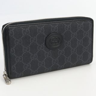 グッチ(Gucci)のグッチ ジップアラウンドウォレット インターロッキングG 673003 92TCN 1000 長財布ラウンドファスナー(長財布)