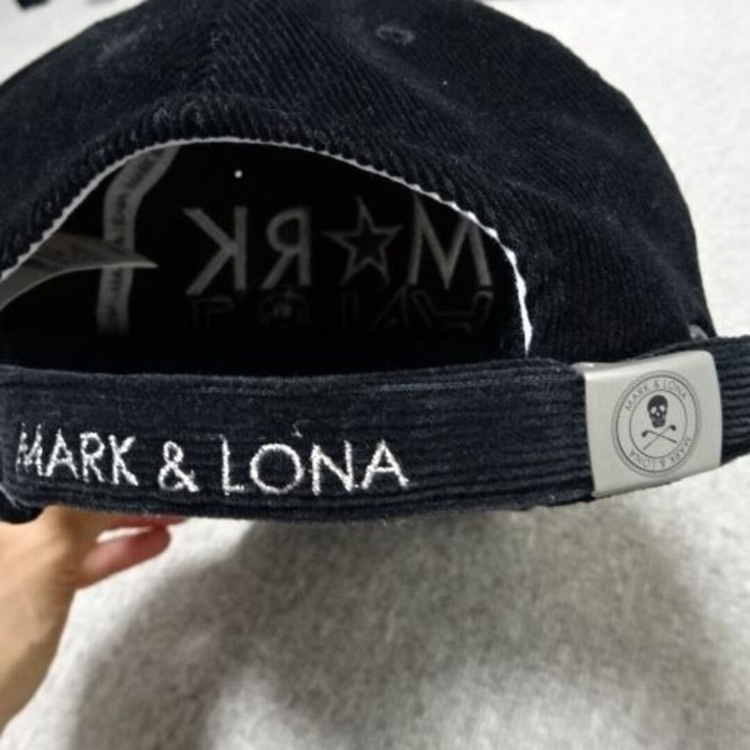 MARK&LONA(マークアンドロナ)の(定価18700円)MARK&LONA マークアンドロナ・コーデュロイキャップ スポーツ/アウトドアのゴルフ(ウエア)の商品写真