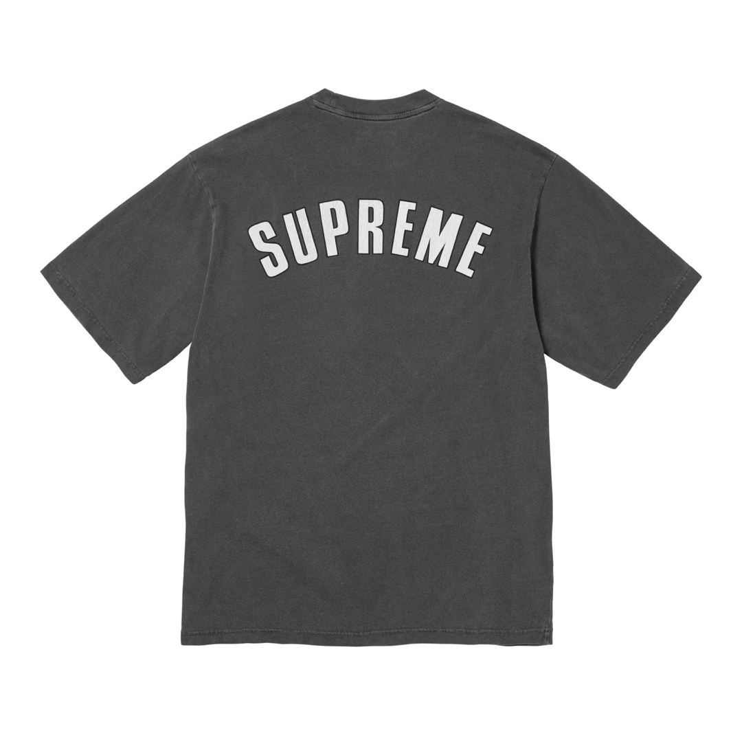 Supreme(シュプリーム)のSupreme Cracked Arc S/S Top ブラック　L　アーチロゴ メンズのトップス(Tシャツ/カットソー(半袖/袖なし))の商品写真