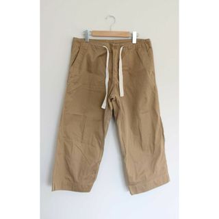 ビームスボーイ(BEAMS BOY)の●BEAMS BOY/ビームスボーイ●クロップドワイドパンツ ベージュ レディース 【中古】春夏 102032(その他)