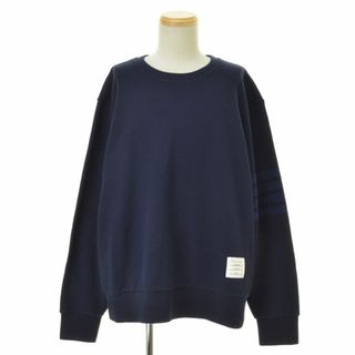 トムブラウン(THOM BROWNE)の【THOMBROWNE】4BAR クルーネック 長袖スウェット(スウェット)