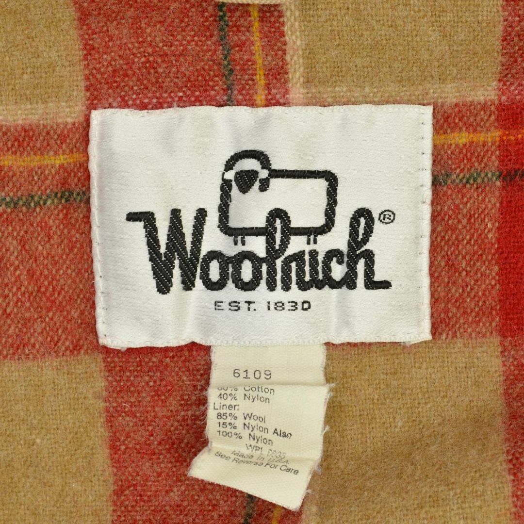WOOLRICH(ウールリッチ)の【WOOLRICH】70s ブランケットライニングマウンテンパーカー メンズのジャケット/アウター(マウンテンパーカー)の商品写真