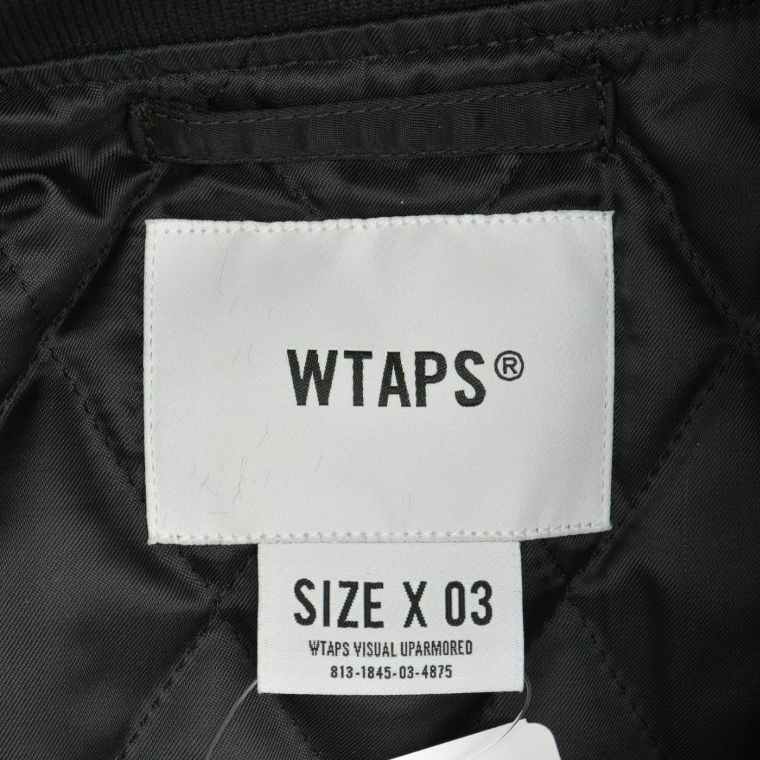 W)taps(ダブルタップス)の【WTAPS】TEAM JACKET NYLON TWILL TEXTILE メンズのジャケット/アウター(ナイロンジャケット)の商品写真