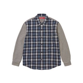 シュプリーム(Supreme)のsupreme Houndstooth Plaid Flannel Shirt(シャツ)