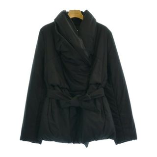 ジルサンダー(Jil Sander)のJIL SANDER ダウンジャケット/ダウンベスト 40(M位) 黒 【古着】【中古】(ダウンジャケット)