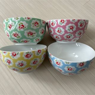 Cath Kidston - キャスキッドソン　4個セットボウル