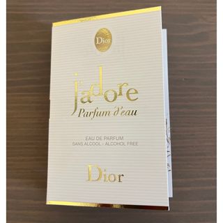 クリスチャンディオール(Christian Dior)のdior  ジャドール　パルファン　ドー（オードゥパルファン）1.2ml(香水(女性用))