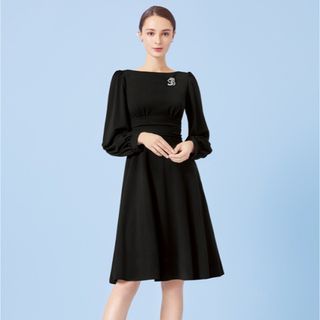 VALENTINO ファーストライン バタフライ織りドレスワンピース