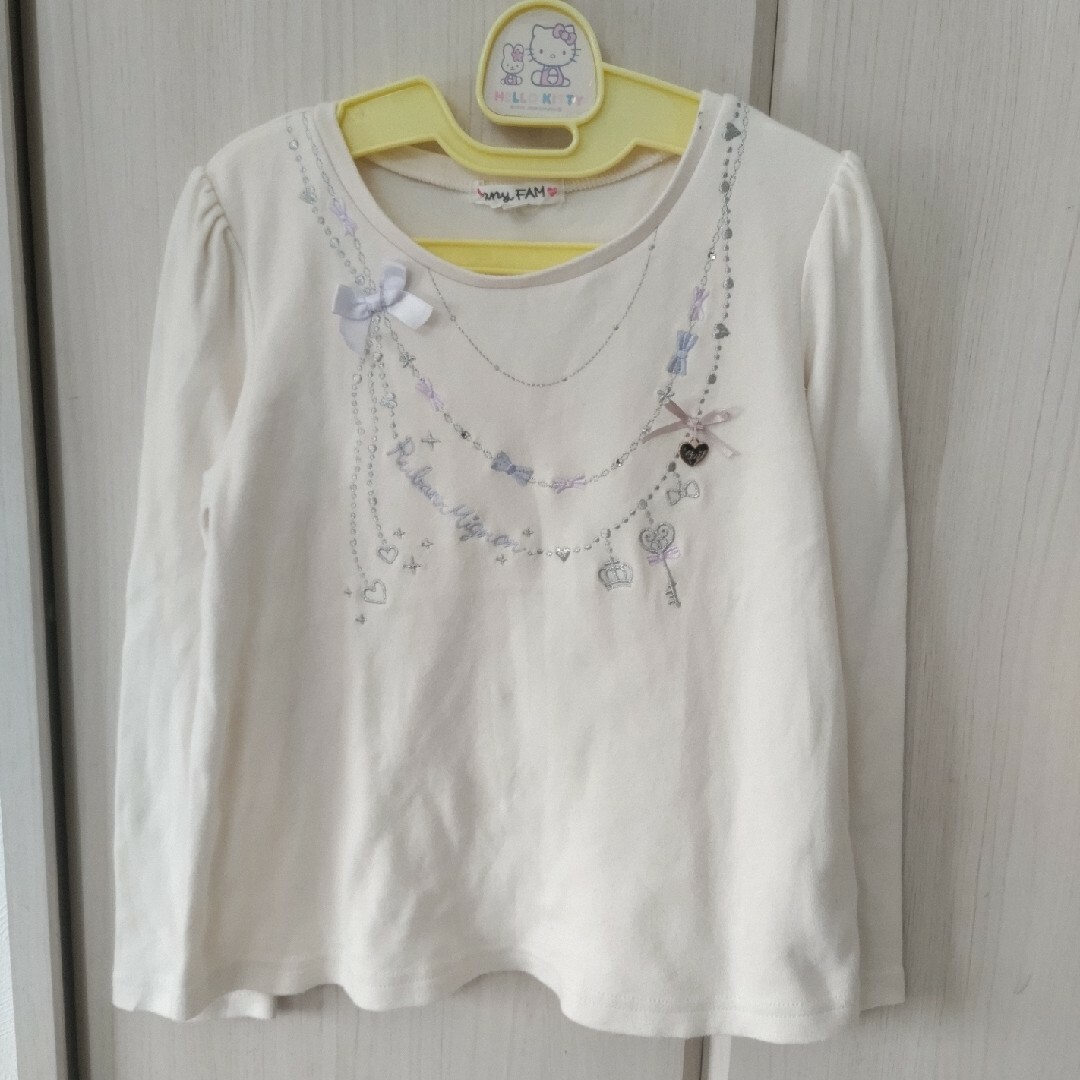 anyFAM(エニィファム)のエニィファム　カットソー キッズ/ベビー/マタニティのキッズ服女の子用(90cm~)(Tシャツ/カットソー)の商品写真