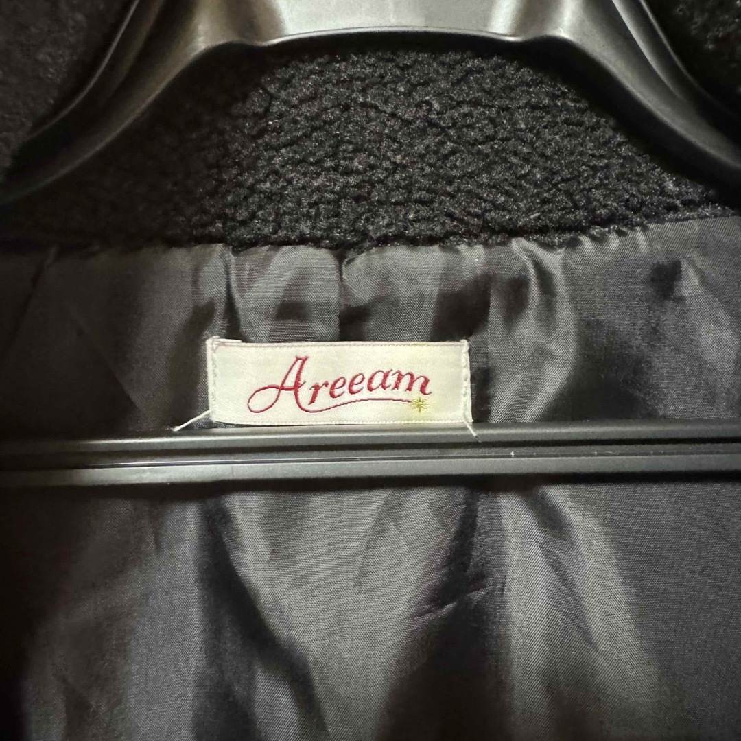 Disney(ディズニー)のAreeam アリーム ミッキー ボアブルゾン　あいにゃん レディースのジャケット/アウター(ブルゾン)の商品写真