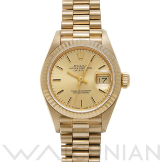 ロレックス(ROLEX)の中古 ロレックス ROLEX 69178 R番(1987年頃製造) シャンパン レディース 腕時計(腕時計)