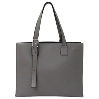 ロエベ(LOEWE)のロエベ LOEWE バッグ メンズ ブランド トートバッグ ショルダーバッグ バックルホリゾンタルトート レザー アスファルトグレー 肩掛け 大容量 A4 通勤 おしゃれ 【中古】(トートバッグ)