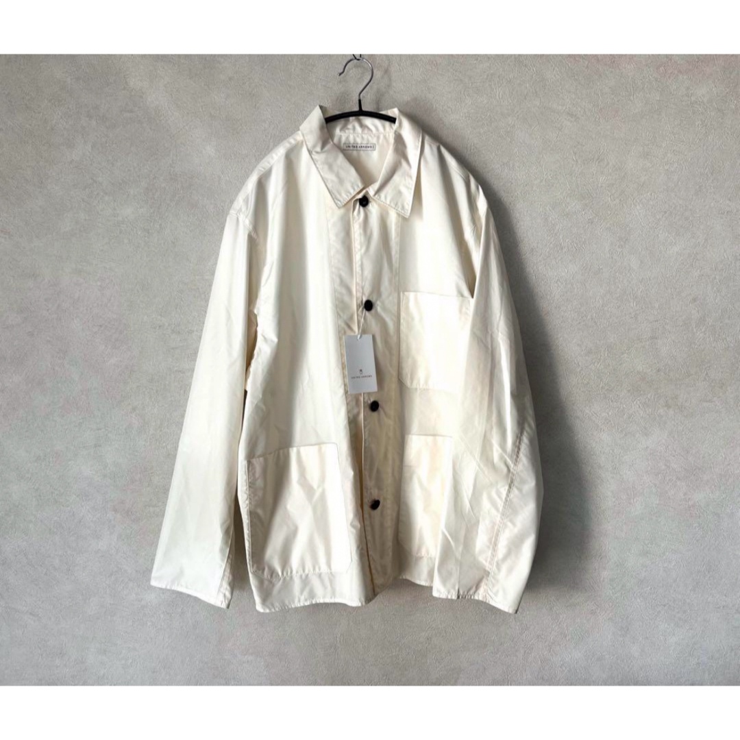 UNITED ARROWS(ユナイテッドアローズ)のUNITED ARROWS 新品19,800円 ポプリン カバーオール メンズのジャケット/アウター(その他)の商品写真