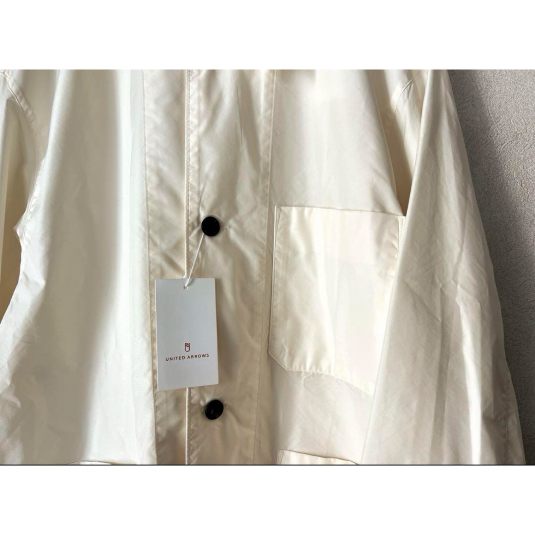 UNITED ARROWS(ユナイテッドアローズ)のUNITED ARROWS 新品19,800円 ポプリン カバーオール メンズのジャケット/アウター(その他)の商品写真