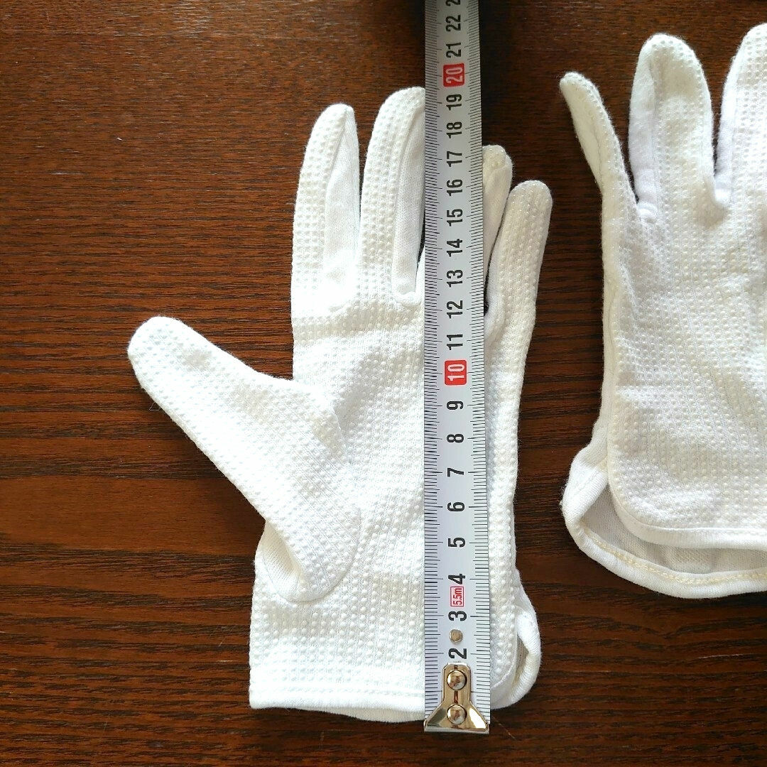 No.207 ① 白手袋 レディース S 滑り止め付き レディースのファッション小物(手袋)の商品写真