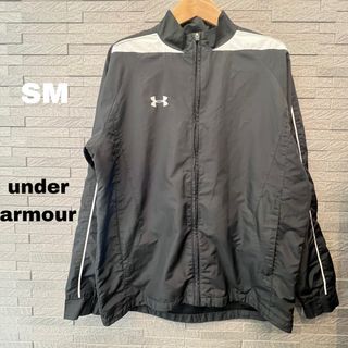 UNDER ARMOUR - アンダーアーマー ウインドブレーカー ナイロンジャケット ジャンパー  黒 上着