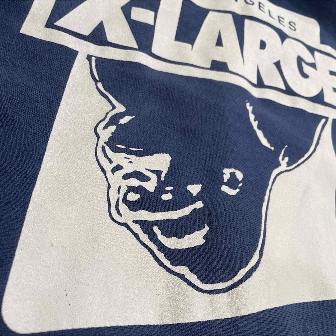 XLARGE(エクストララージ)のXLARGE×Champion REVERSE WEAVE ZIP HOODIE メンズのトップス(パーカー)の商品写真