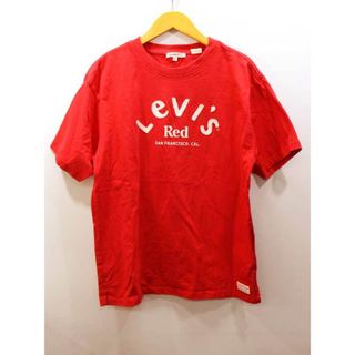 リーバイス(Levi's)の【新入荷】‡Levi's RED/リーバイスレッド‡ロゴカットソー/Tシャツ/半袖 レッド/赤 メンズ S【中古】春夏秋冬 822042(Tシャツ/カットソー(半袖/袖なし))