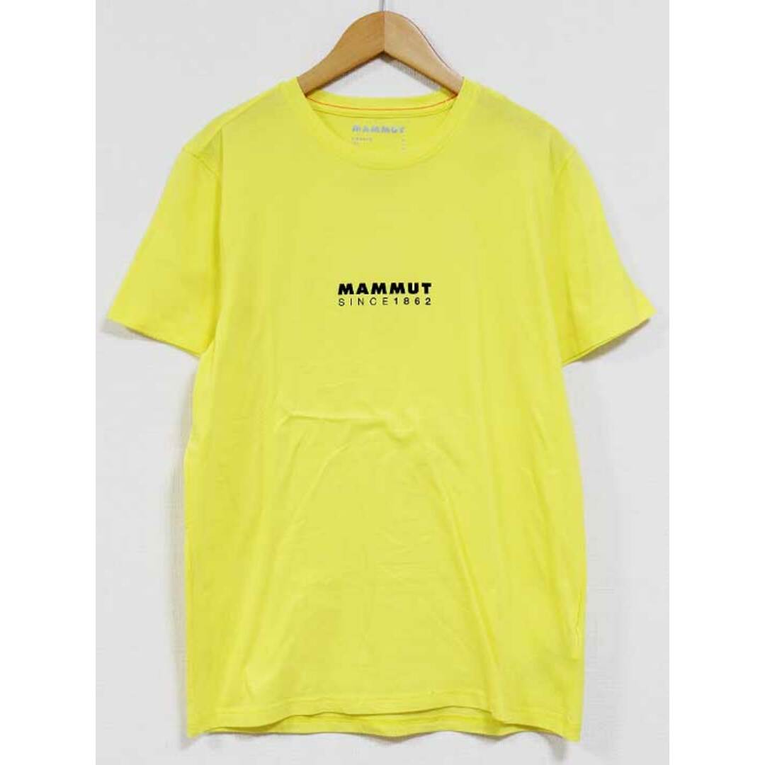 Mammut(マムート)の【値下げ】☆MAMMUT/マムート☆ロゴＴシャツ エフ/半袖 イエロー/黄 メンズ ASIA/M【中古】春夏秋冬 711132 メンズのトップス(Tシャツ/カットソー(半袖/袖なし))の商品写真