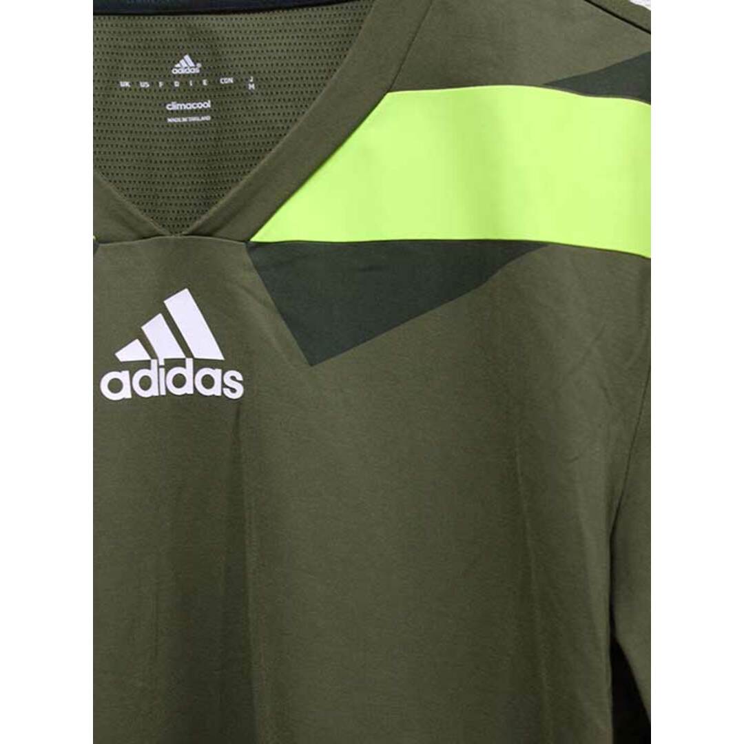 adidas(アディダス)の‡adidas/アディダス‡アディパワーバリケードセミフィットゲームシャツ/Tシャツ/半袖 カーキ メンズ M【中古】春夏秋冬  131042 メンズのトップス(Tシャツ/カットソー(半袖/袖なし))の商品写真