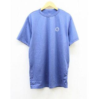 ヴィスラ(VISSLA)の【値下げ】新品未使用品■VISSLA/ヴィスラ■トレーニングウエア/シンプル/ロゴ/半袖 ブルー/青 メンズ L 春夏秋冬 031132(Tシャツ/カットソー(半袖/袖なし))