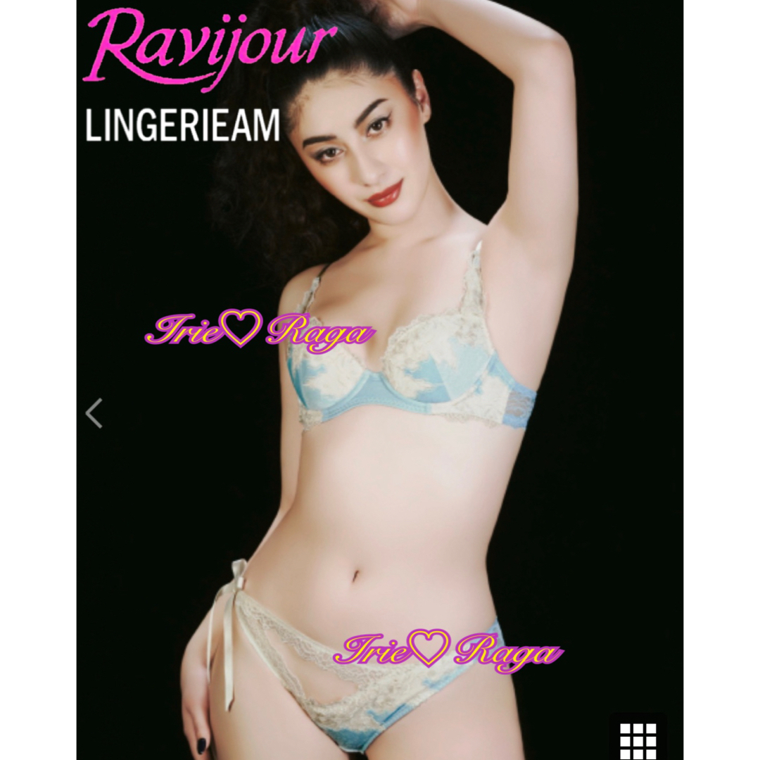 Ravijour(ラヴィジュール)のLINGERIEAM★RavijourベロアシルクTバックソングショーツ★パンツ レディースの下着/アンダーウェア(ショーツ)の商品写真