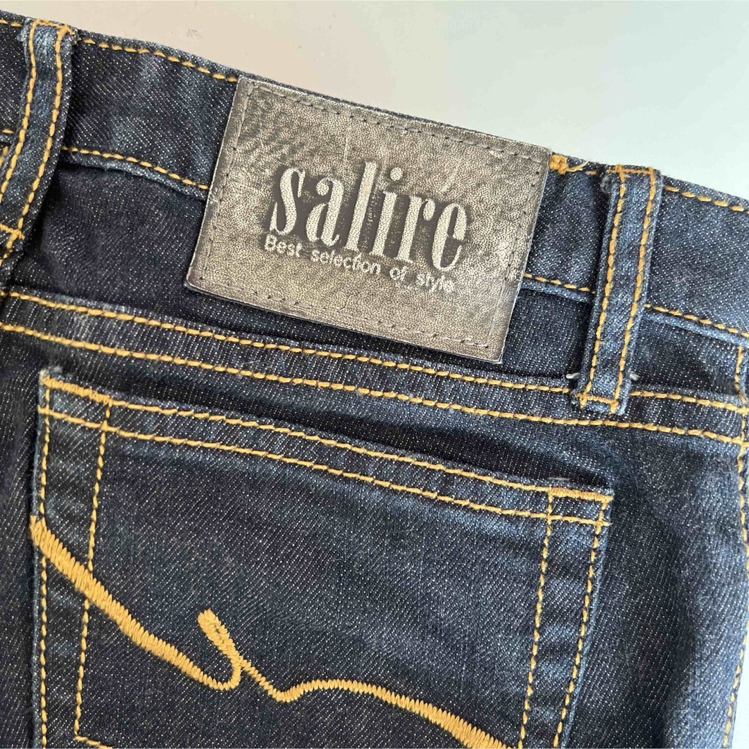 salire(サリア)のsalire バギーローライズデニムパンツ レディースのパンツ(デニム/ジーンズ)の商品写真