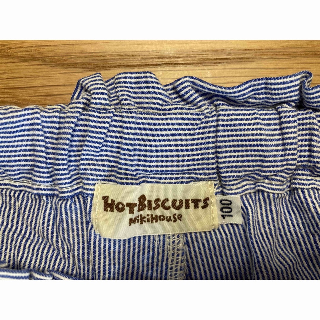 HOT BISCUITS(ホットビスケッツ)の★ショートパンツ★サイズ100 キッズ/ベビー/マタニティのキッズ服女の子用(90cm~)(パンツ/スパッツ)の商品写真