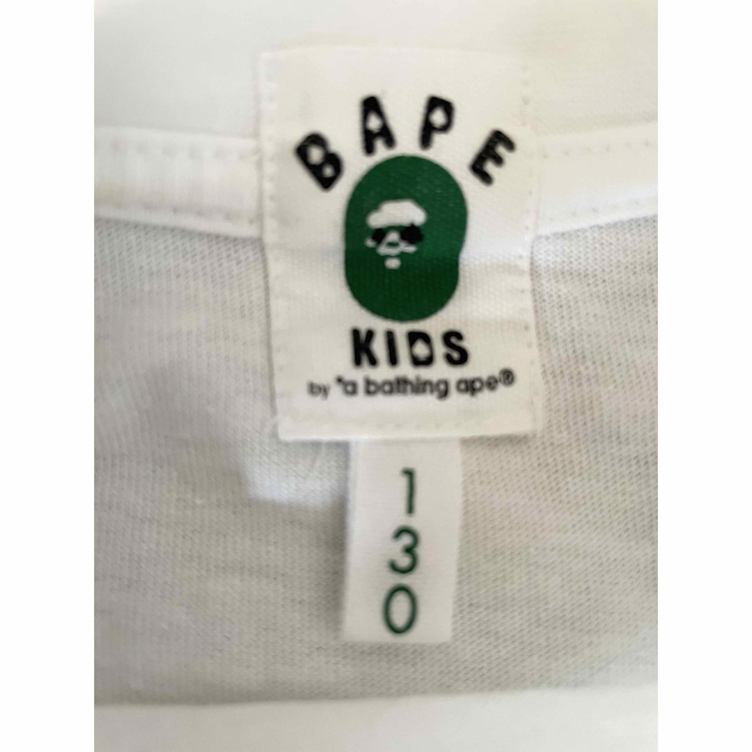 A BATHING APE(アベイシングエイプ)のA BATHING APE  Tシャツ キッズ/ベビー/マタニティのキッズ服男の子用(90cm~)(Tシャツ/カットソー)の商品写真