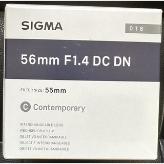 シグマ(SIGMA)のSIGMA シグマ Sony Eマウント レンズ 56mm F1.4 DC DN(レンズ(単焦点))