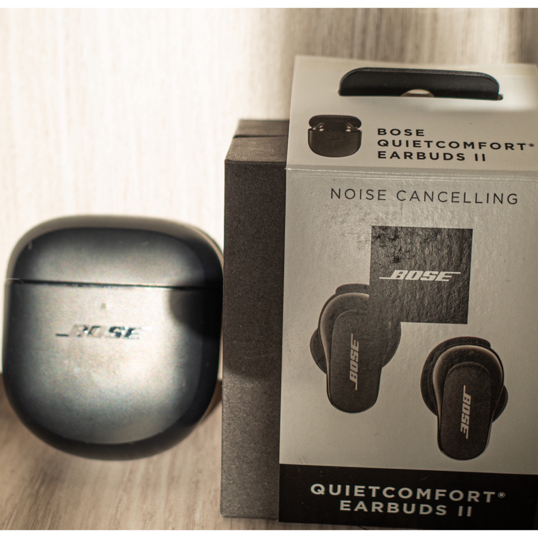 BOSE(ボーズ)のBose QuietComfort Earbuds II Black スマホ/家電/カメラのオーディオ機器(ヘッドフォン/イヤフォン)の商品写真