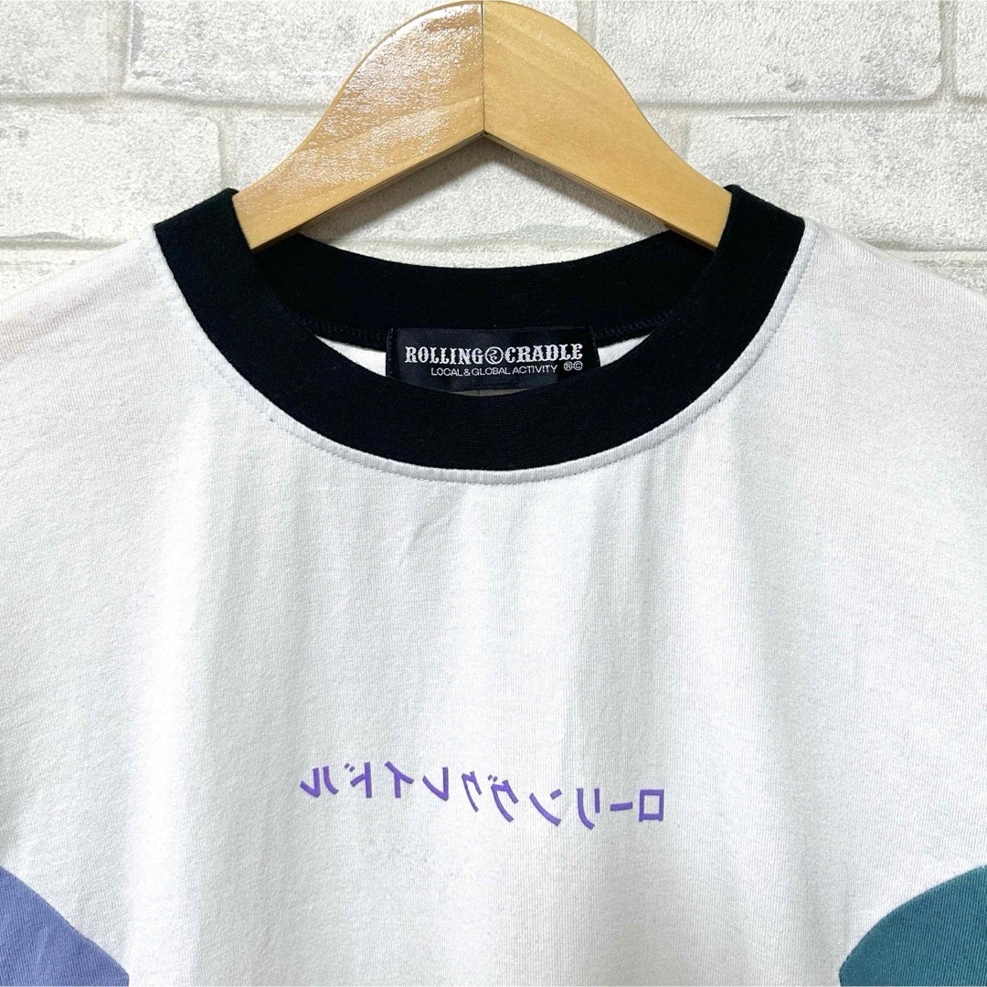 ROLLING CRADLE(ローリングクレイドル)のROLLING CRADLE ローリングクレイドル マルチカラー ロングスリーブ メンズのトップス(Tシャツ/カットソー(七分/長袖))の商品写真