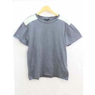 アーペーセー(A.P.C)の【値下げ】‡A.P.C./アー・ペー・セー‡カットソー/Tシャツ/半袖 グレー メンズ 1  【中古】春夏秋冬 625032(Tシャツ/カットソー(半袖/袖なし))