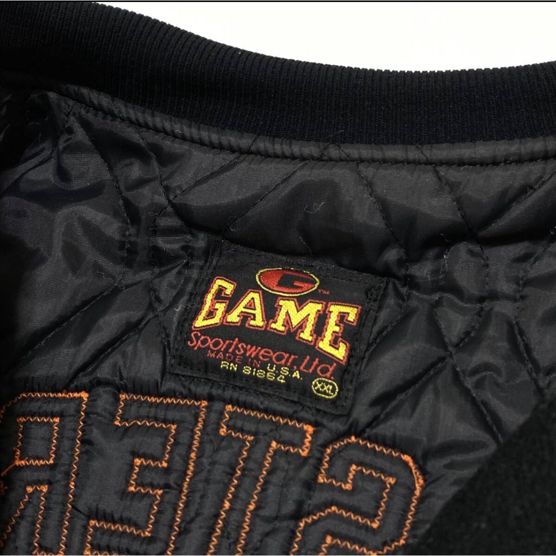 VINTAGE(ヴィンテージ)の90s USA製 GAME Sportswear スタジアムジャンパー  XXL メンズのジャケット/アウター(スタジャン)の商品写真