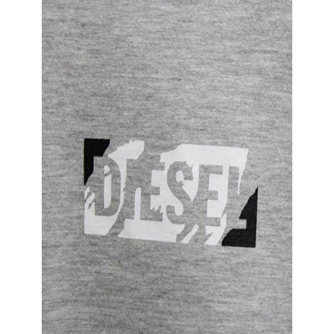 DIESEL(ディーゼル)の【値下げ】◇DIESEL/ディーゼル◇ロゴプリントTシャツ/バックプリント/カットソー/半袖 グレー/灰色 メンズ S【中古】春夏秋冬 619022 メンズのトップス(Tシャツ/カットソー(半袖/袖なし))の商品写真