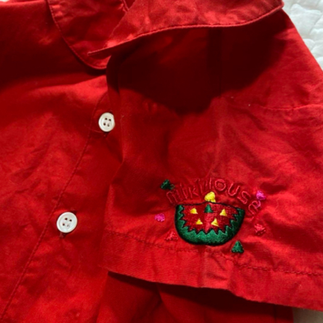 mikihouse(ミキハウス)のミキハウス　ワンピース　半袖シャツ　セット キッズ/ベビー/マタニティのベビー服(~85cm)(ワンピース)の商品写真