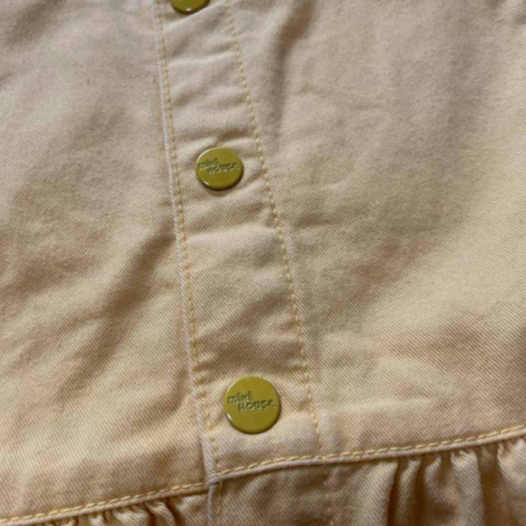 mikihouse(ミキハウス)のミキハウス　ワンピース　半袖シャツ　セット キッズ/ベビー/マタニティのベビー服(~85cm)(ワンピース)の商品写真