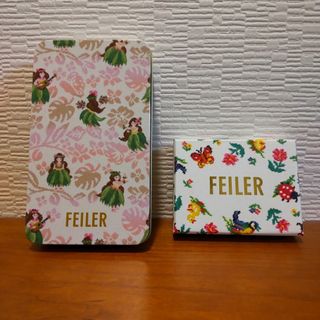 フェイラー(FEILER)のFEILER フェイラー メッセージカード ポストカード 美人百花 InRed (ファッション)