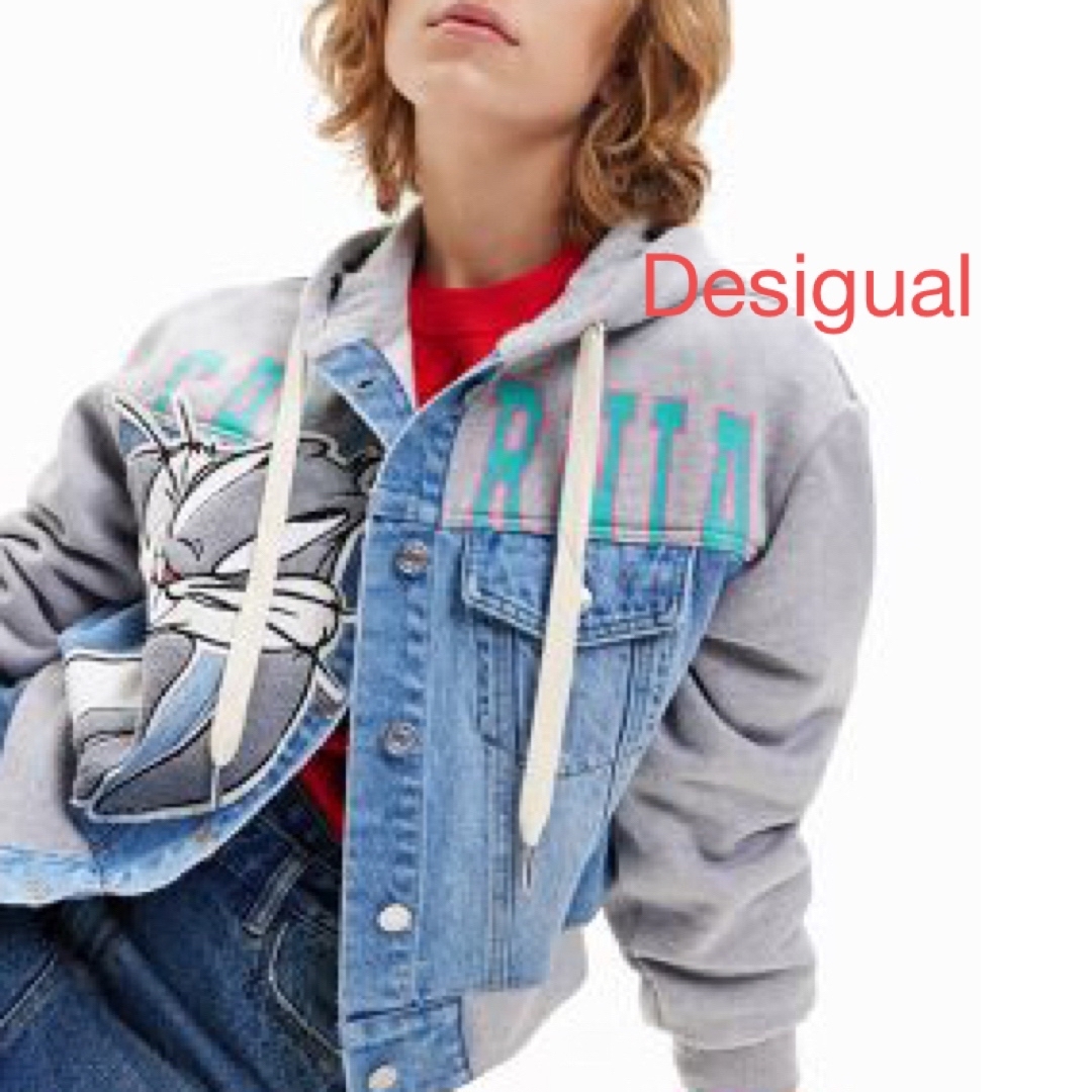 DESIGUAL(デシグアル)の新品✨タグ付き♪定価27,900円　デシグアル　パーカー　　大特価‼️ レディースのトップス(パーカー)の商品写真