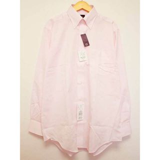 チョーヤシャツ(CHOYA SHIRT)の【値下げ】新品 未使用品△SMC SHIRT MAKER CHOYA/シャツマーケットチョーヤ△シャツ/ワイシャツ/長袖/無地　ライトピンク　メンズ　41-84　 春夏秋冬 102032(シャツ)