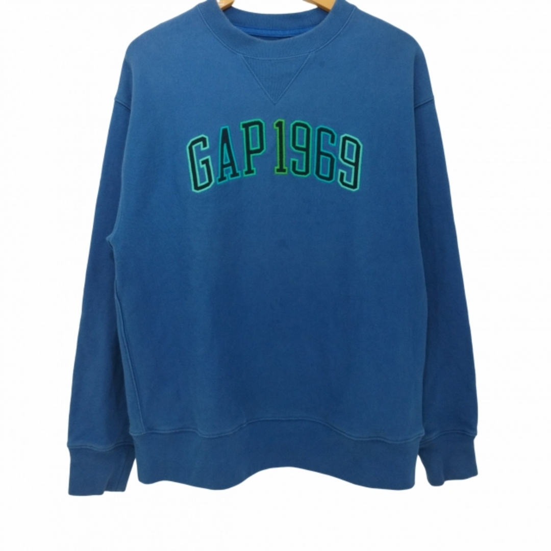 GAP(ギャップ)のGap(ギャップ) ロゴ クルーネックスウェットシャツ 蛍光 刺繍 メンズ メンズのトップス(スウェット)の商品写真