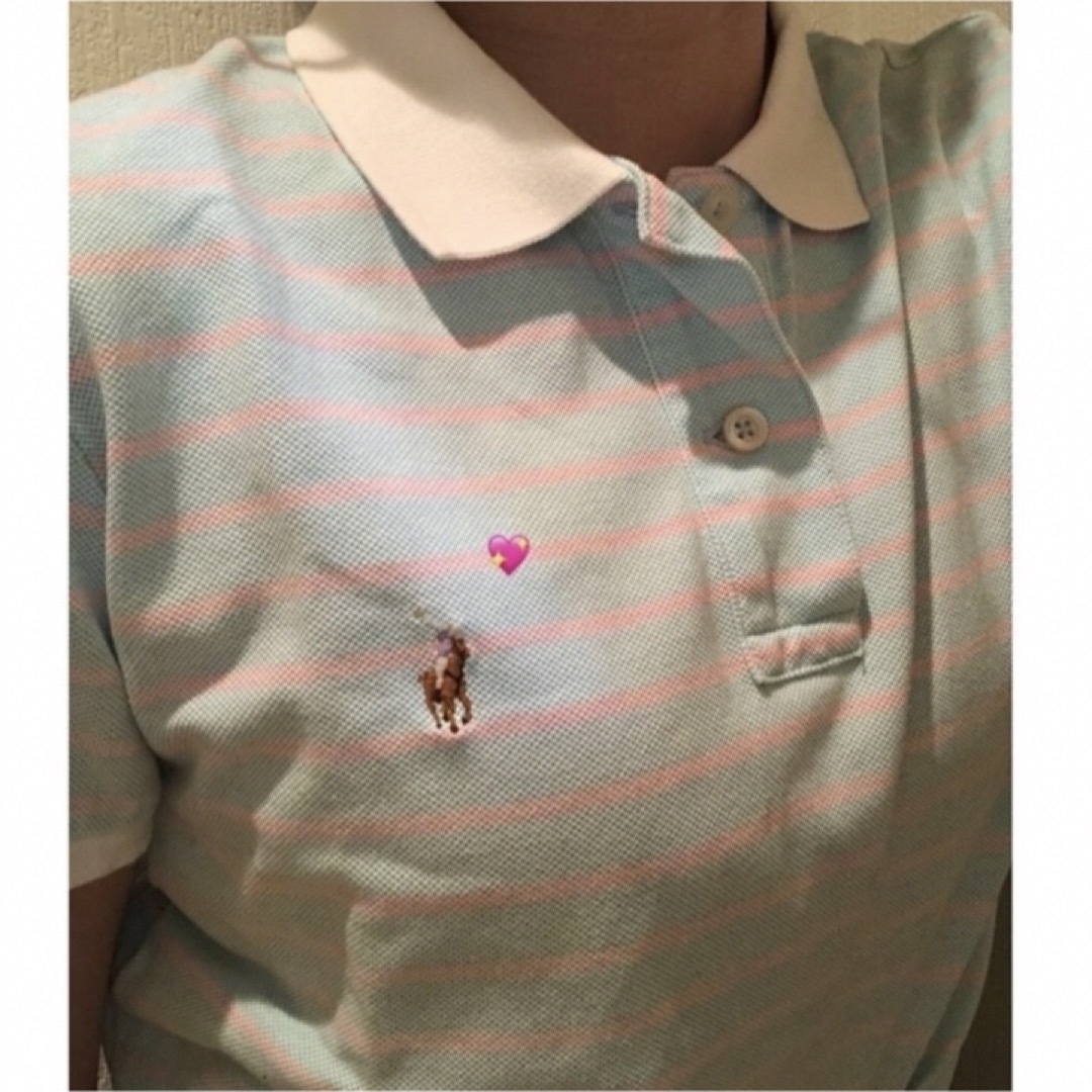 Lochie(ロキエ)のRalph border polo🩷 レディースのトップス(ポロシャツ)の商品写真