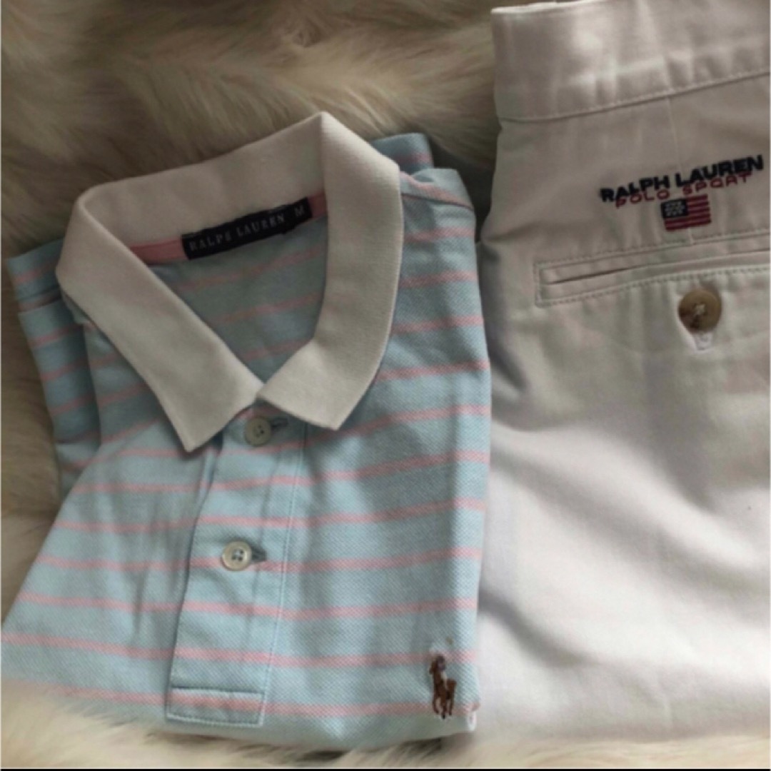 Lochie(ロキエ)のRalph border polo🩷 レディースのトップス(ポロシャツ)の商品写真