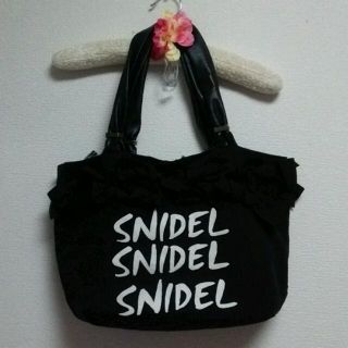 スナイデル(SNIDEL)のsnidel  リボントート(トートバッグ)