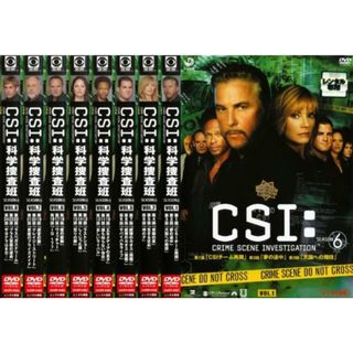 [86693]CSI:科学捜査班 シーズン6 SEASON(8枚セット)第1話〜第24話 最終【全巻セット 洋画 中古 DVD】ケース無:: レンタル落ち(TVドラマ)