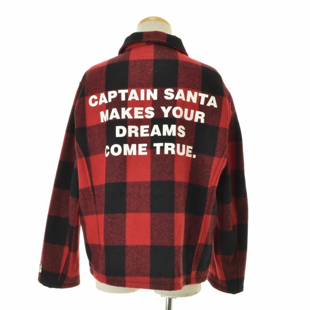 CAPTAIN SANTA(キャプテンサンタ)の【CAPTAINSANTA】ブロックチェックスポーツウールジャケット メンズのジャケット/アウター(その他)の商品写真