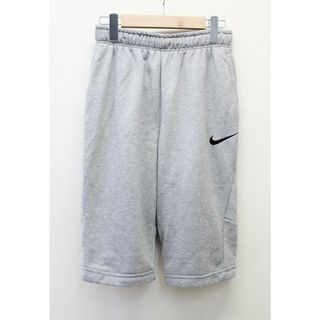 NIKE - 【値下げ】■NIKE/ナイキ■スウェットハーフパンツ/シンプル/ポケット/ロゴ/ハーフパンツ グレー/灰色 メンズ S【中古】春夏秋冬 311132