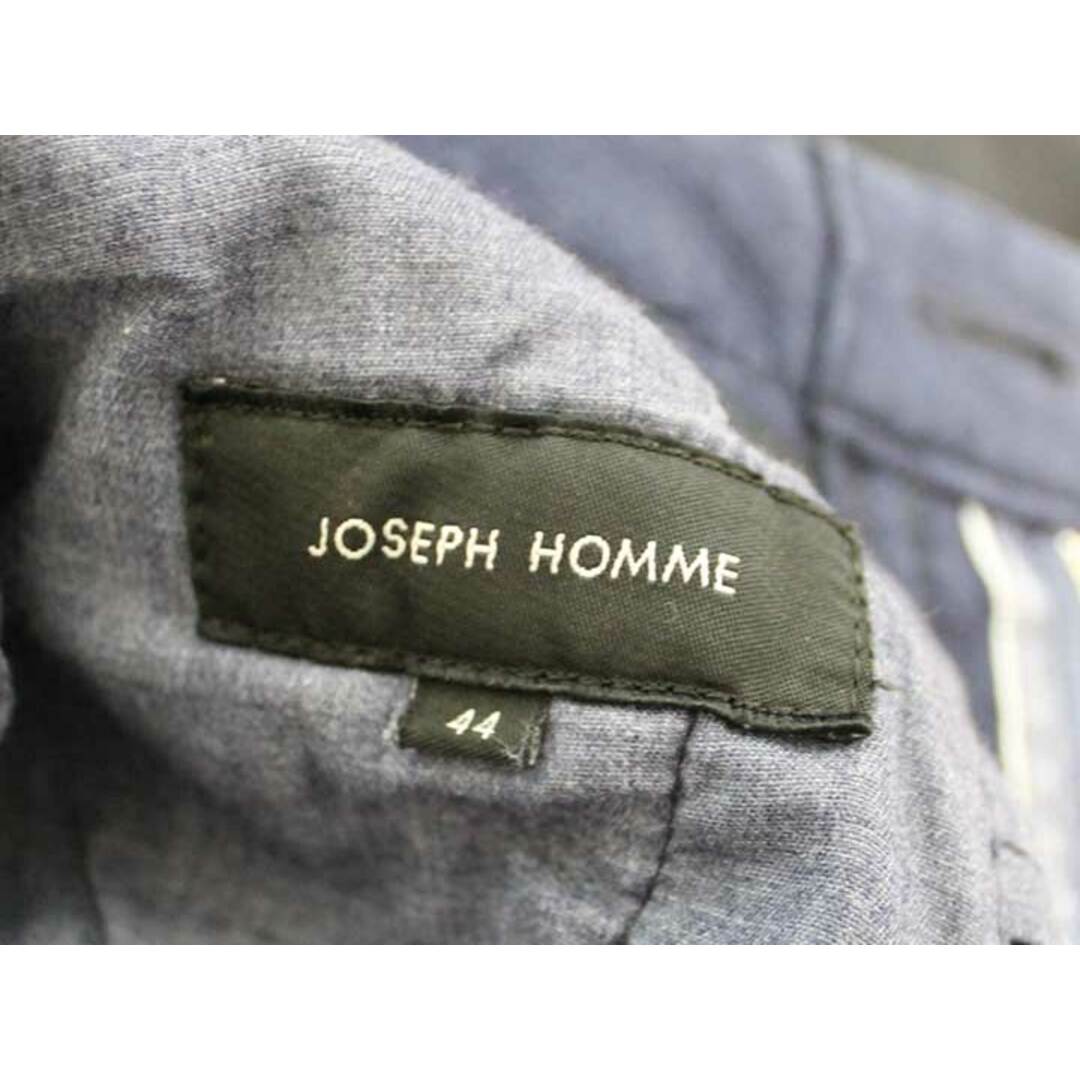 JOSEPH(ジョゼフ)の【値下げ】△JOSEPH HOMME/ジョゼフオム△コットンストレッチパンツ/十分丈/無地　ネイビー/紺　メンズ　　【中古】 春夏秋冬 013032 メンズのスーツ(スラックス/スーツパンツ)の商品写真